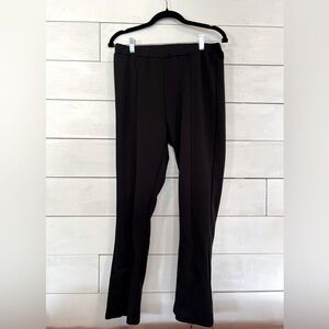 Black Knit pants. 95% poly, 5% spandex.